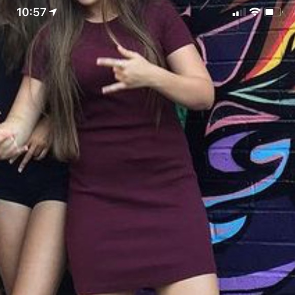 Brandy Melville ribbed tshirt dress - Picture 4 of 4